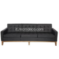 Firenze Knoll Pelle 3 Seat Sofa Replica